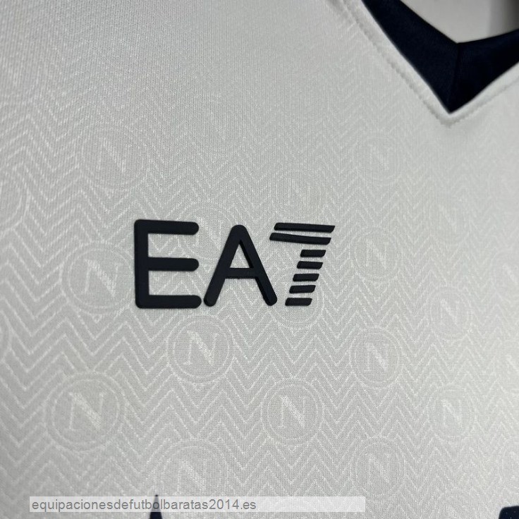 Nuevo Tailandia 2ª Camiseta Napoli 24/25 Blanco Baratas